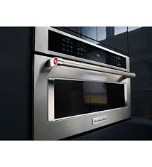Below are the benefits of using the over the range microwave convection oven combo: Kitchenaid Kmbp100ess 30 1 4 Cu Ft Built In Microwave Oven With C