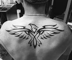 Bird Tattoos For Guys On Back Tribal Upper Back Tattoo Designs For Men Http Viraltattoo Net Tribal Upper Back Tattoo Designs In 2020 Tribal Bird Tattoos Back Tattoos For Guys Tribal Back Tattoos