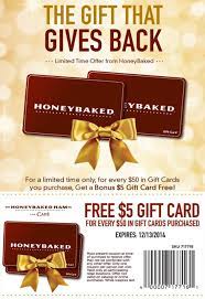 Check spelling or type a new query. Free 5 Gift Card With The Purchase Of 50 In Gift Cards From Honeybaked Ham Douglasville 5 Gift Gift Card Free Yummy Lunches
