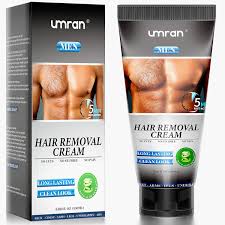 Nair men hair removal cream. Amazon Com Professional Hair Removal Cream For Men Umran Painless Depilatory Cream Fast Effective Hair Remover Soothing Body Hair Removal Infused With Aloe Vera Skin Friendly Hair Removal For Men And