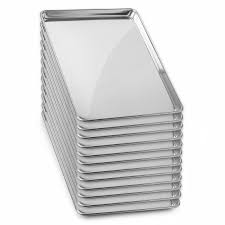 Find the top 100 most popular items in amazon kitchen & dining best sellers. Gridmann 13 X 18 Commercial Grade Aluminum Cookie Sheet Baking Tray Jelly Roll Pan Half Sheet 12 Pans Walmart Com Walmart Com