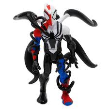 The figure includes swappable face parts, an attachable venomized body piece, swap out groot and venomized groot left arms with articulated fingers, bendable. Venomized Spider Man Action Figure Marvel Toybox Has Hit The Shelves For Purchase Dis Merchandise News