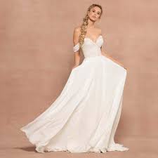 Tea length wedding dresses offer the perfect balance between a short and floor length gown. 50 Trendy Off The Shoulder Wedding Dresses