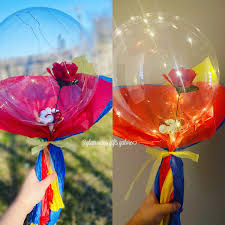 Light up flowers in balloons. Glamorus Gifts Galore On Twitter I Ll Love You Until The Last Rose Dies Our Light Up Flower Balloons Will Start At Only 15 I Can Customize It To Any Flower Or