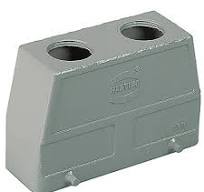 HARTING 09300160462 Han B Hood Top Entry 4 Pegs 2x PG 21 wit ...
