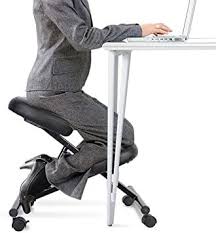 Upscale Decor Ergonomic Chair Rolling Adjustable Kneeling Stool For Home And Office Work Desk For Better Posture F In 2020 Upscale Decor Ergonomic Chair Better Posture