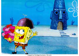 Browse and share the top spongebob valentines day gifs from 2021 on gfycat. Spongebob Squarepants Valentine S Day Production Cel Animation Lot 14108 Heritage Auctions