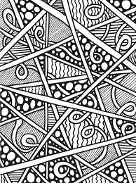 An abstract design is really challenging and is great for stress relief. Abstract Doodles Print To Color Abstract Coloring Pages Pattern Coloring Pages Coloring Pages