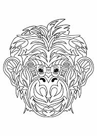 200 x 267 jpg pixel. Kleurplaat Aap Gorilla Chimpansee Baviaan Tijd Met Kinderen