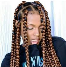 Here is a great example of the kind of styles that can be achieved with the poetic justice braid. Easy Box Braids For Busy Dark Women Poetic Justice Braids Curly Craze