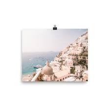 Find italian wall art here Positano Italy Wall Art Print Home Office Decor Italian Travel Wall Art
