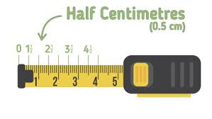 The numbers on a metric tape denote centimeters, and the spaces between the numbers are graduated into millimeters. How To Read A Measuring Tape With Pictures Wikihow