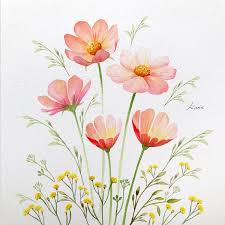 Pen and wash flower demonstration. How To Draw Perfect Flowers Step By Step