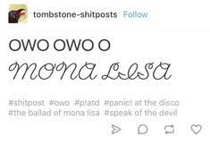 Panic At The Disco The Ballad Of Mona Lisa Meaning Youre Guaranteed To Run This Town Emo Music Music Bands Disco