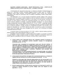 Afla lucruri noi chiar acum. Spete Procedura Civila