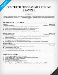 Programmer Resume No Experience Awesome Free Puter Programmer Resume Example Resume Panion Job Resume Samples Resume Examples Resume Software