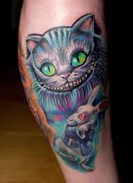 Browse through floral and tattoo prints, fleece lined knits, seamless high waisted stretch, or filter by colors like black, white, red, blue, green and more. Watercolor Tattoo Stregatto Cheshire Cat Wonderland Tattoo Cheshire Cat Tattoo Bunny Tattoos