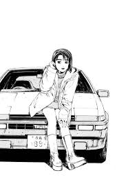 Untitled Initial D Car Automotive Illustration Initial D