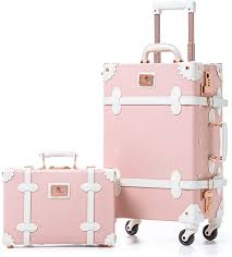 Founded in 1950 the italian born french designer pierre cardin started by designing masks and costumes for the theatre, and by 1054 his first boutique, eve. Buy Unitravel Luggage Set Embossing Flowers 2 Pcs Light Rose Online In Oman B07rw6nb98