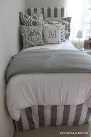 Grey White Dorm Room Bedding Custom Bed In A Bag For Dorm Dorm Room Bedding Custom Www Decor 2 Ur D Dorm Bedding Sets Dorm Room Decor Girls Dorm Room Bedding