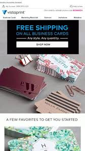 Browse the latest post on facebook, twitter or other media, and find out the latest vistaprint 500 business cards for $9.99 code. Create A Unique Business Card Vistaprint Email Archive