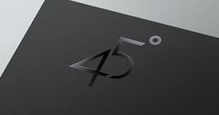 45 Degrees Experimentation Degree Logo Spot Uv Degrees