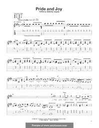 Pride And Joy By S R Vaughan Sheet Music Guitar Lessons Songs Blues Guitar Lessons