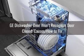 General electric (ge) appliances offers consumer home appliances. Ge Dishwasher Door Won T Stay Open Close Sense Door Is Closed Ready To Diy