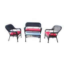 This outdoor furniture set can match your home style, which is a good choice for living rooms, porches, poolside or gardens. China Oem Factory For Rattan Outdoor Furniture Sofa Set Jjs181st Steel Frame Rattan 4pcs Sofa Set Jin Jiang Industry Factory And Suppliers Jin Jiang Industry