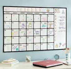 Whiteboard Calendar Calendar Decal Dry Erase Calendar Decal Dorm Diy