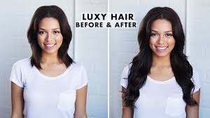 You are going to be shocked at the transformation from our premium quality hair extensions! Before And After With Luxy Hair Extensions Youtube