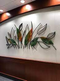 Minimal Artist Portf New Work Metal Artwork Wall Fused Glass Wall Art Glass Painting Patterns