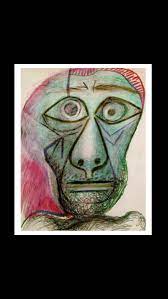 Trouvez des images de autoportrait. Pablo Picasso Autoportrait Face A La Mort 1972 Crayon Et Pastel Sur Papier 65 5 X 50 5 Cm Tokyo Collection Particul Pablo Picasso Picasso Picasso Art