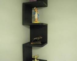 Maybe you would like to learn more about one of these? Wall Mounted Corner Shelf For Bathroom Or Any Other Room Free Etsy Wall Mounted Corner Shelves Shelves Zig Zag Shelf