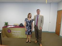 Attorney Evan Guthrie With Judge Ashley Amundson Of Colleton County Probate Court At The Estate Planning Presentation Sponsor Law Firm Estate Planning Guthrie