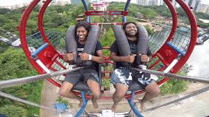 Discover sunway lagoon theme park with peter davis and his family in traveloka travel guide 2019! Reverse Gravity Ride 02 G Force X In Sunway Lagoon Extreme Park Malaysia Youtube