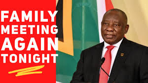 Ramaphosa will speak on developments in relation to the country's response to the coronavirus pandemic, the presidency. President Cyril Ramaphosa To Address The Nation Again Youtube