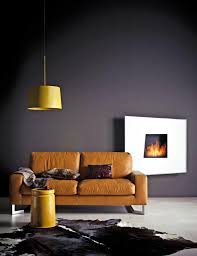 Shop designs for every style and budget to bring your home decor vision to life. Brown Leather Sofa In Living Room With Fireplace Interior Design Ideas Ofdesign