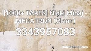 (click the button next to the code to copy it) Nicki Minaj Songs Roblox Id