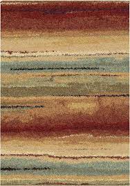 5 X 8 Medium Rust Area Rug Metropolitan Rugs Orian Dusk To Dawn