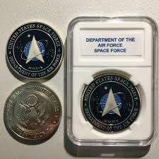 New Trump Space Force Challenge Coin Mercari Challenge Coins Commemorative Air Force Air Force Challenge Coins