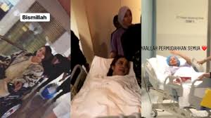 Sebenarnya nora dijangka bersalin pada 9 mac depan. Nora Danish Bersalin Normal