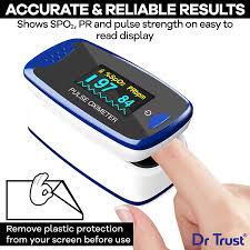 Find oximeter manufacturers from china. Dr Trust Usa Finger Tip Pulse Oximeter 209 Blue Amazon In Health Personal Care