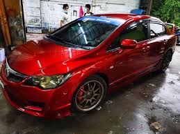 Honda civic fd transmisi manual tahun 2008 di jual kondisi masih bagus, low kilo meter , km 75,xxx pajak masih lama apa bila. Honda Civic Fd Candy Red Qalisya Store Painting Shop ÙÙŠØ³Ø¨ÙˆÙƒ