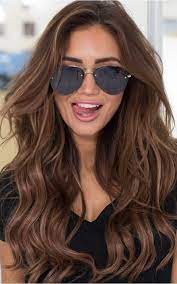 See light brown hair color variations that suit dark, medium, and light skin tones. Pin By Blessed187 On Baby Got Sunglasses Long Hair Styles Hair Color Light Brown Hair Styles