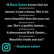 People involved in the black is beautiful movement wanted black women and men to feel empowered both inside and out and listened to the teachings of marcus garvey. Beautiful Black Queen Quotes Aphrodite Inspirational Quote