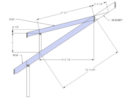 Mast Shed Roof Pitch Calculator