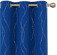 Royal Blue Gold For Living Room Grey Silver For Bedroom Blue Curtains Living Room Blue Room Decor Blue Living Room Decor
