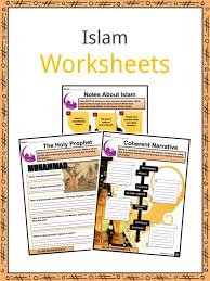 islam facts worksheets history beliefs practices for kids