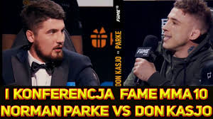 Znikam z internetu, jak nie zmienią werdyktu! Norman Parke Vs Don Kasjo Na I Konferencji Fame Mma 10 Youtube